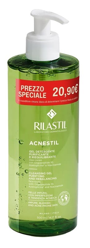 Rilastil Acnestil Gel Detergente 500 Ml Special Price