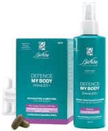 DEFENCE MY BODY DRENALEG+ KIT IN & OUT 1 DRENALEG+ 60 COMPRESSE + 1 DRENALEG+ SPRAY DEFATICANTE GAMBE 150 ML