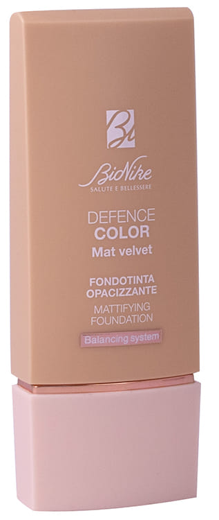 Defence Color Mat Velvet Fondotinta Opacizzante 04 Beige 30 Ml