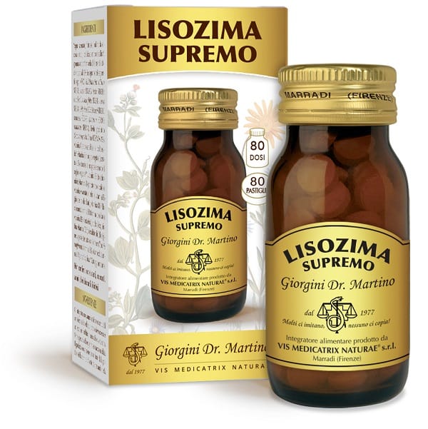 LISOZIMA SUPREMO 80 PASTIGLIE