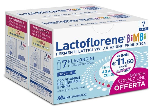 LACTOFLORENE BIMBI 7 FLACONCINI DA 10 ML TAGLIO PREZZO