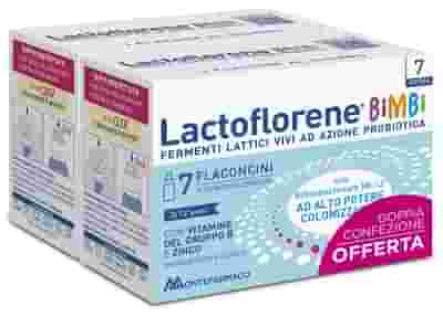 LACTOFLORENE BIMBI 7 FLACONCINI DA 10 ML DOPPIA CONFEZIONE OFFERTA