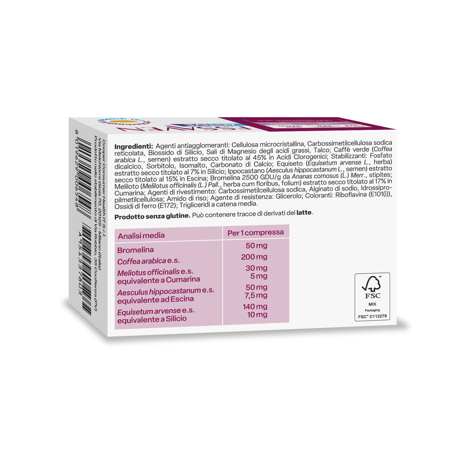 ESSAVEN ACTIVE 30 COMPRESSE RIVESTITE