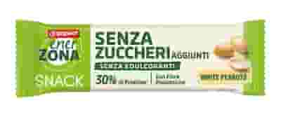 ENERZONA SNACK ARACHIDI COPERTURA BIANCA AL LATTE SENZA ZUCCHERI AGGIUNTI 33 G