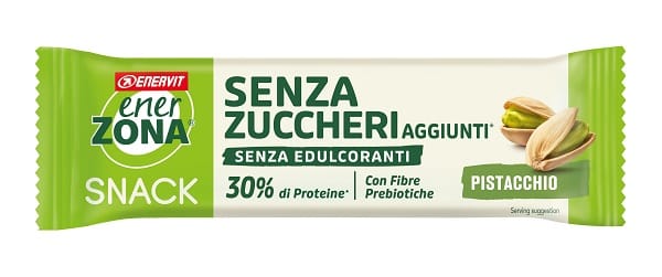 ENERZONA SNACK PISTACCUO CIOCBIANC SENZA ZUCCHERI AGGIUNTI 27 G