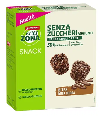 ENERZONA BITES MILK COCOA NAS 24 G 5 PEZZI ENERZONA BITES MILK COCOA NAS 24 G 5 PEZZI