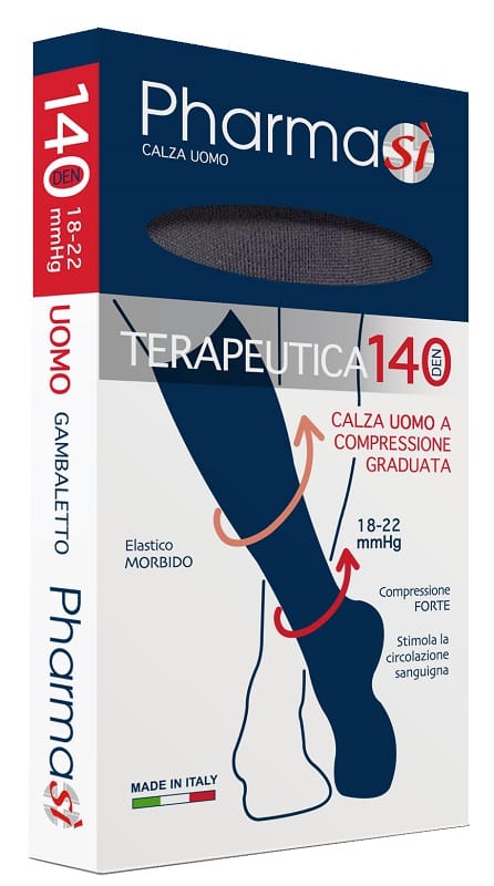 CALZA PHARMASI UOMO 140 DENARI MARRONE 43/45