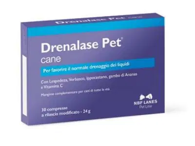 DRENALASE PET 20 CANE 20 COMPRESSE DRENALASE PET 20 CANE 20 COMPRESSE