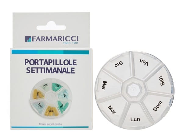 PORTAPILLOLE SETTIMANALE