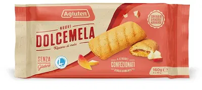 AGLUTEN NUOVI DOLCEMELA 4 PEZZI DA 40 G AGLUTEN NUOVI DOLCEMELA 4 PEZZI DA 40 G