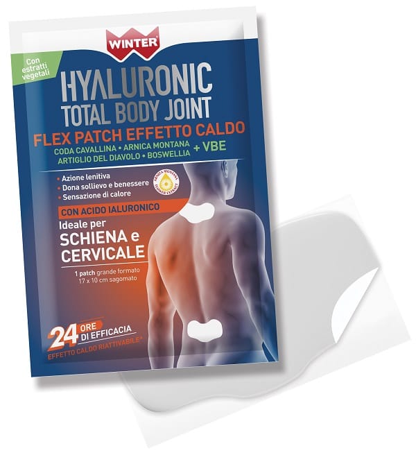 WINTER HYALURONIC TOTAL BODY JOINT FLEX PATCH EFFETTO CALDO 17X10 CM 1 PEZZO