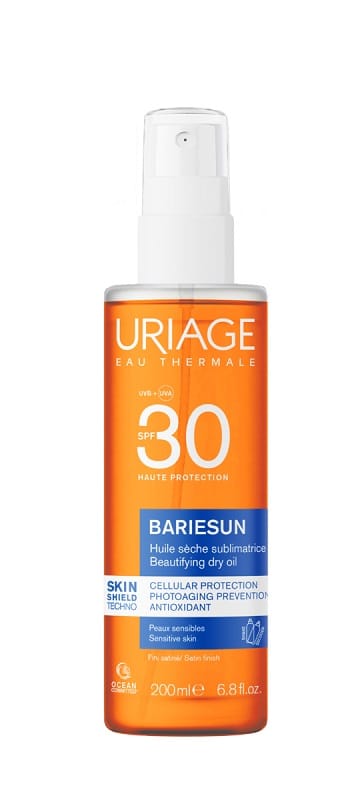 URIAGE EAU THERMALE BARIESUN SPF30 HUILE SECHE SUBLIMATRICE 200 ML