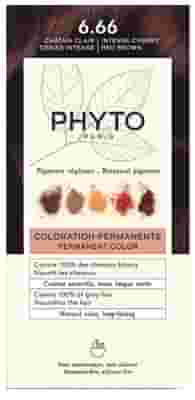 COLOR KIT PHYTOCOLOR 6,66 CASTANO INTENSO ROSSO CILIEGIA 1 LATTE RIVELATORE 50 ML + 1 CREMA COLORANTE 50 ML + 1 MASCHERA PROLUNGA COLORE 10 ML + 1 PAIO DI GUANTI