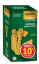 GIUSTO SENZA GLUTINE GRISSINI INTRECCIATI 2X75 G TAGLIO PREZZO -10%