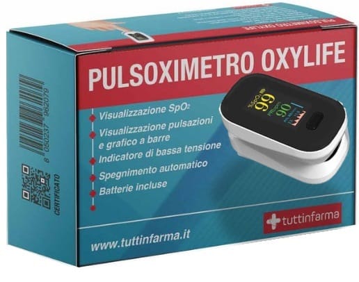 TUTTINFARMA PULSOXIMETRO OXYLIFE