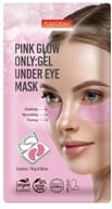 PUREDERM FOR YOUR PURE SKIN ROSA MASCHERA CONTORNO OCCHI IN HYDROGEL CON GLITTER 6 PAIA