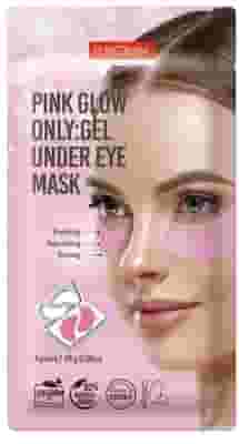 PUREDERM FOR YOUR PURE SKIN ROSA MASCHERA CONTORNO OCCHI IN HYDROGEL CON GLITTER 6 PAIA