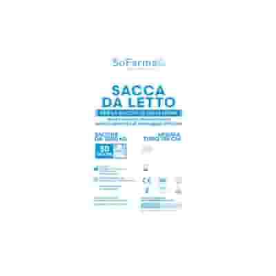 SACCA URINA SOFARMAPIU' 2 LITRI SENZA VALVOLA DI NON RITORNO SENZA RUBINETTO DRENAGGIO INFERIORE TUBO 130 CM 30 PEZZI
