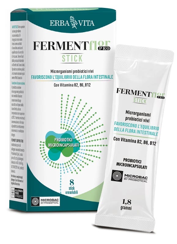 FERMENTFLOR PRO 8 STICK OROSOLUBILI DA 1,8 G
