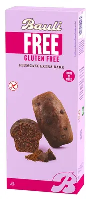 BAULI FREE PLUMCAKE EXTRA DARK 6 PEZZI DA 35 G BAULI FREE PLUMCAKE EXTRA DARK 6 PEZZI DA 35 G
