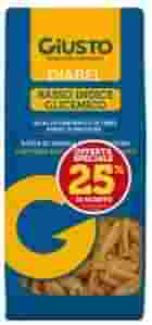 GIUSTO DIABEL CASERECCE 400 G TAGLIO PREZZO -25%