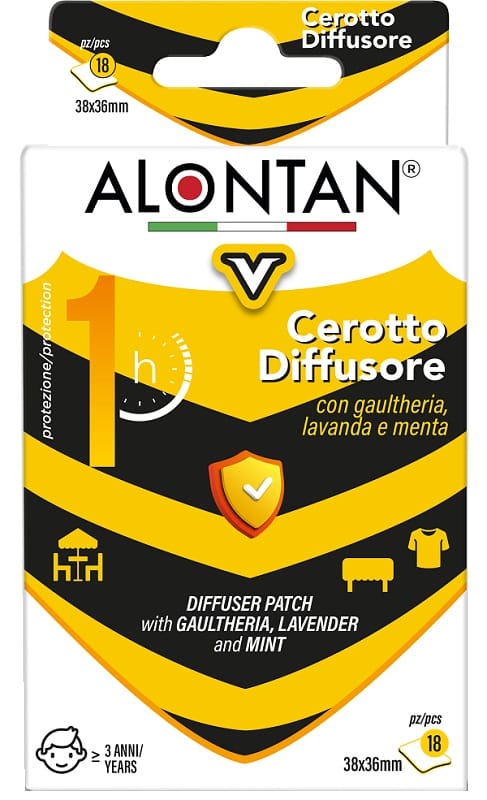ALONTAN CEROTTO DIFFUSORE V 18 PEZZI 38X36 MM
