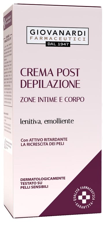 CREMA POST DEPILAZIONE ZONE INTIME E CORPO 100 ML USO PROFESSIONALE