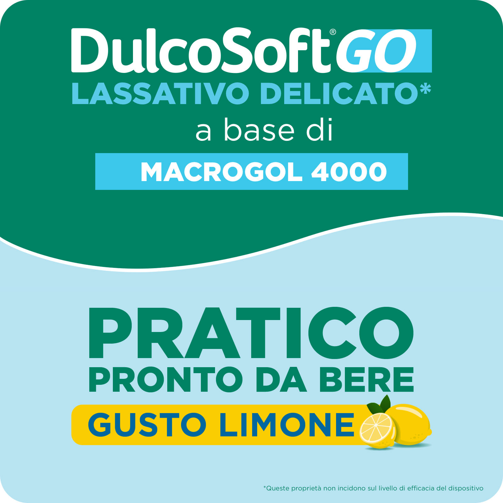 DULCOSOFT GO 20 BUSTINE DA 20 ML GUSTO LIMONE SENZA ZUCCHERO SENZA GLUTINE SENZA LATTOSIO