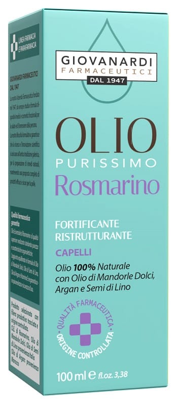 OLIO PURISSIMO ROSMARINO FORTIFICANTE RISTRUTTURANTE CAPELLI 100 ML