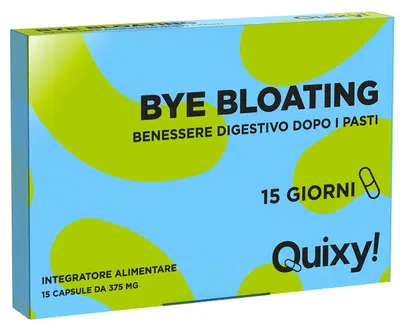 QUIXY FARMACIA BYE BLOATING 15 CAPSULE QUIXY FARMACIA BYE BLOATING 15 CAPSULE