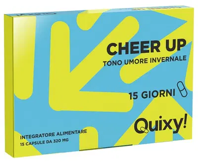 QUIXY FARMACIA CHEER UP-TONO UMORE INVERNALE 15 CAPSULE QUIXY FARMACIA CHEER UP-TONO UMORE INVERNALE 15 CAPSULE