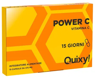QUIXY FARMACIA POWER C- VITAMINA C 15 CAPSULE QUIXY FARMACIA POWER C- VITAMINA C 15 CAPSULE