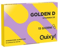 QUIXY FARMACIA GOLDEN D- VITAMINA D 15 CAPSULE