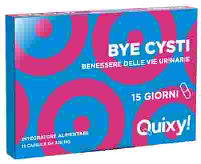 QUIXY FARMACIA BYE CISTY-DIFESA INFEZIONI URINARIE 15 CAPSULE