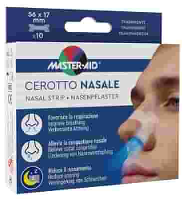 CEROTTO NASALE MASTER-AID 56X17MM 10 PEZZI