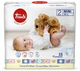 TRUDI BABY CARE PANNOLINO PER BAMBINI MINI 3/6KG 18 PEZZI
