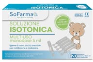 SOLUZIONE SALINA 0,9% 20 FLACONI 5 ML SOFARMAPIU'