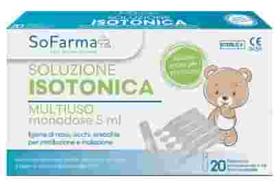 SOLUZIONE SALINA 0,9% 20 FLACONI 5 ML SOFARMAPIU' SOLUZIONE SALINA 0,9% 20 FLACONI 5 ML SOFARMAPIU'