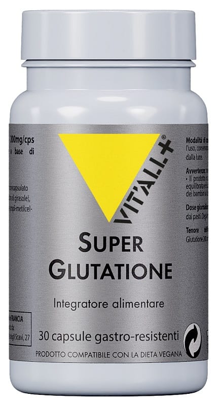 SUPER GLUTATIONE 30 CAPSULE GASTRO RESISTENTI 200 MG