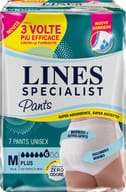 PANNOLONE PER INCONTINENZA LINES SPECIALIST PANTS PLUS UNISEX M 7 PEZZI