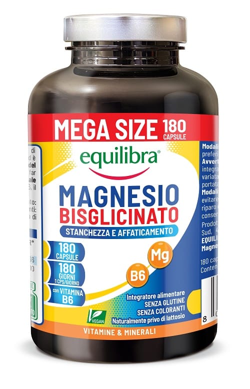 EQUILIBRA MAGNESIO BISGLICINATO 180 CAPSULE