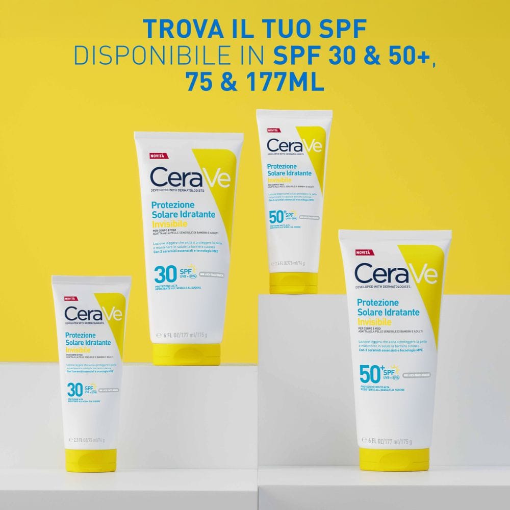 CERAVE PROTEZIONE SOLARE IDRATANTE INVISIBILE SPF30 75 ML