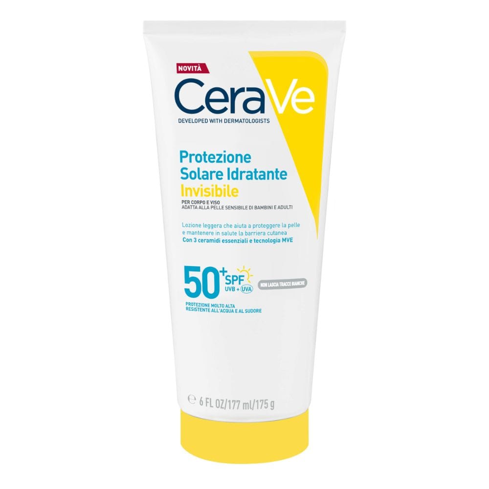CERAVE PROTEZIONE SOLARE IDRATANTE INVISIBILE SPF50+ 177 ML