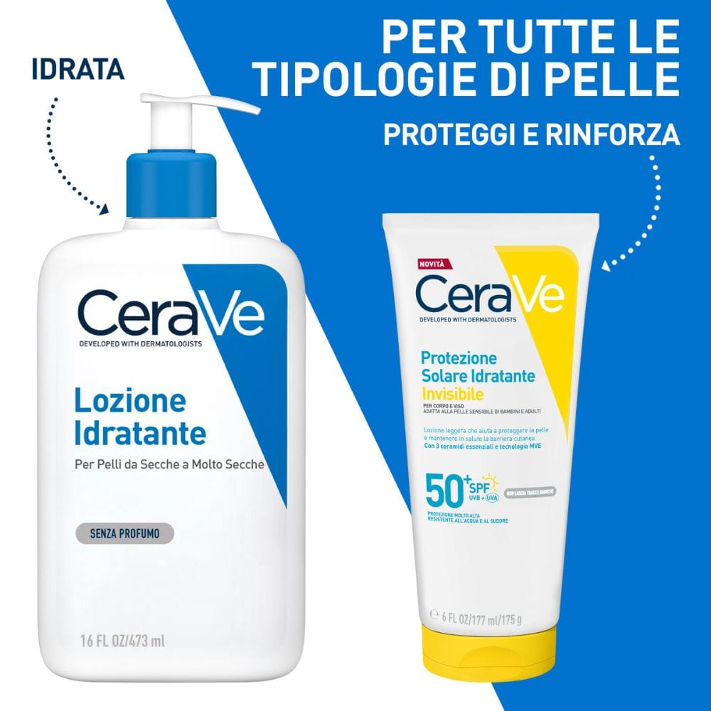 CERAVE PROTEZIONE SOLARE IDRATANTE INVISIBILE SPF50+ 177 ML