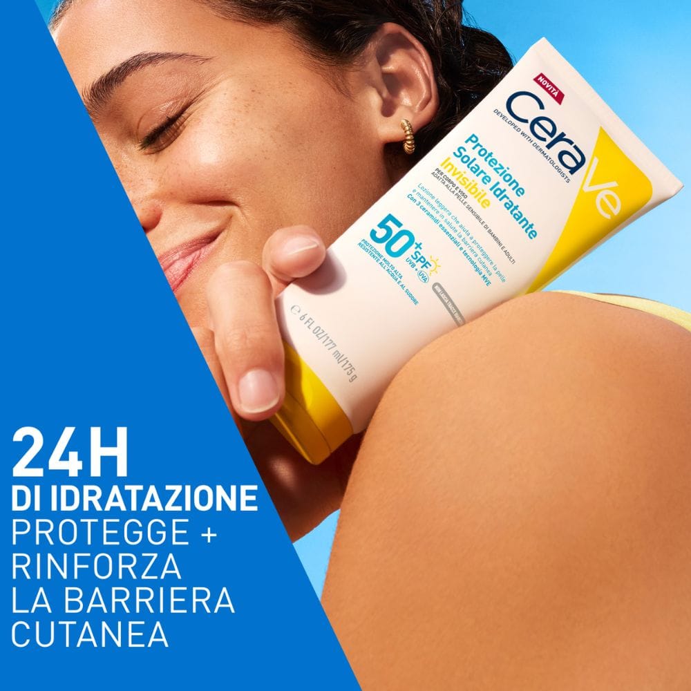 CERAVE PROTEZIONE SOLARE IDRATANTE INVISIBILE SPF50+ 75 ML