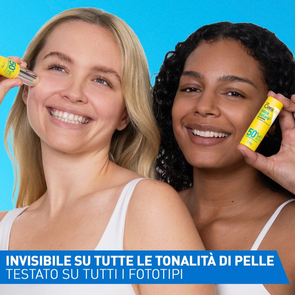 CERAVE STICK SOLARE INVISIBILE SPF50+ 8 G