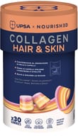 UPSA X NOURISHED COLLAGEN HAIR & SKIN 30 GUMMIES SENZA GLUTINE