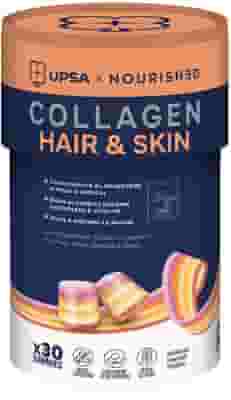UPSA X NOURISHED COLLAGEN HAIR & SKIN 30 GUMMIES SENZA GLUTINE