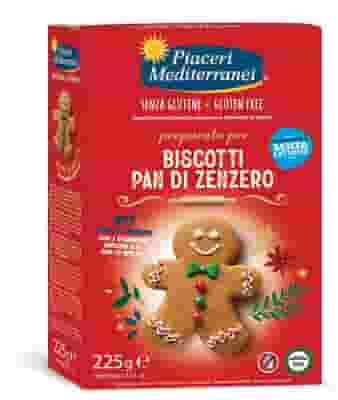 PIACERI MEDIT PREPARATO BISCOTTI PAN DI ZENZERO 225 G