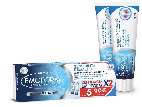 EMOFORM SENSIBILITA' E SMALTO 75 ML BIPACK